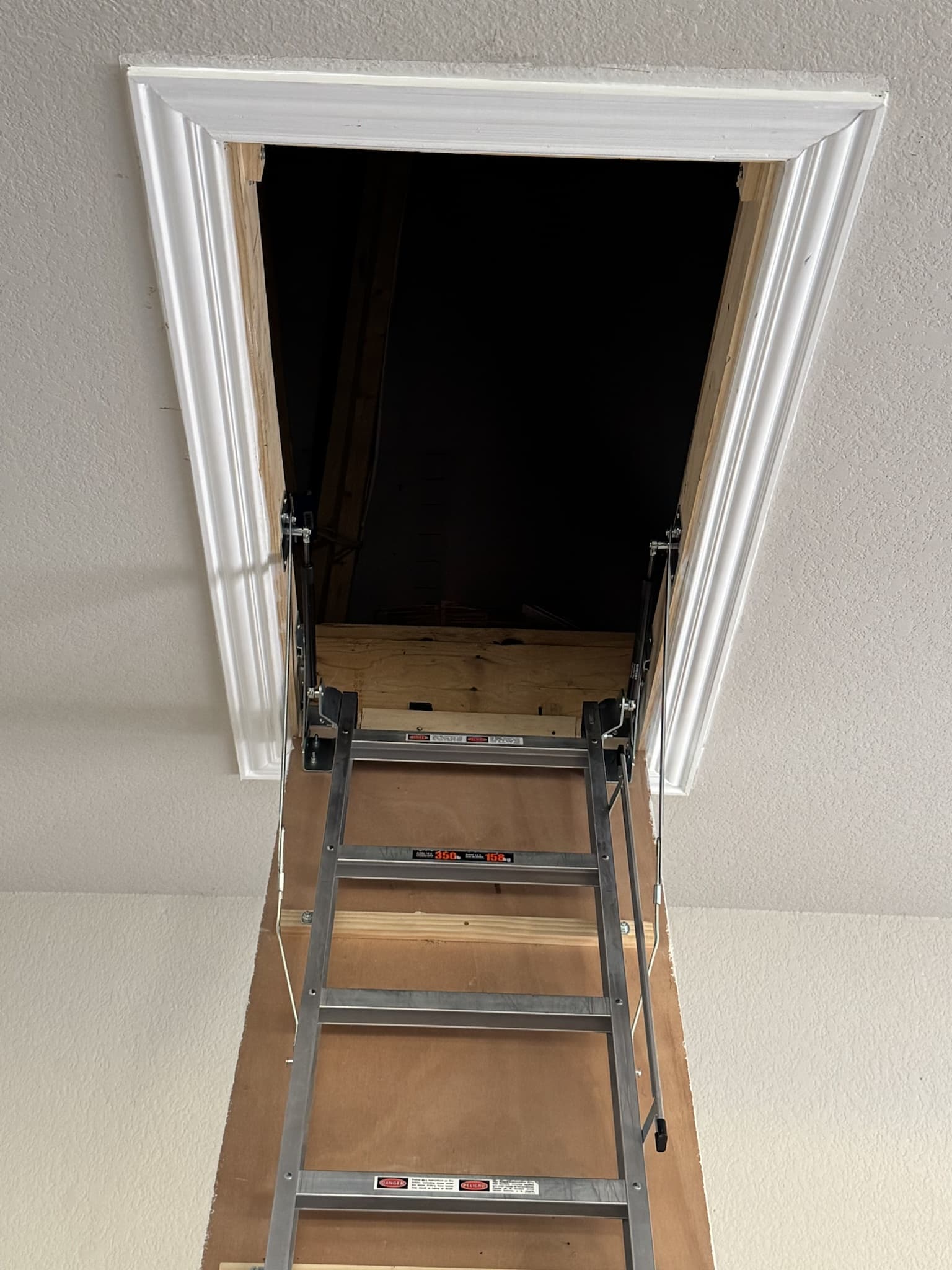 Attic Ladder Installation — After 1